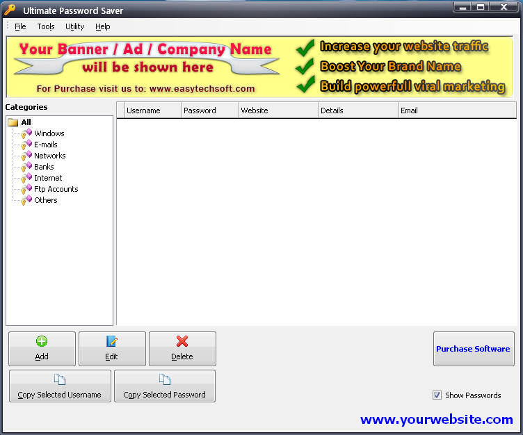 Your Password And Link Protector software